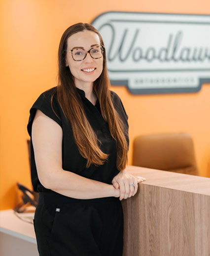 Megan treatment coordinator at Woodlawn Orthodontics