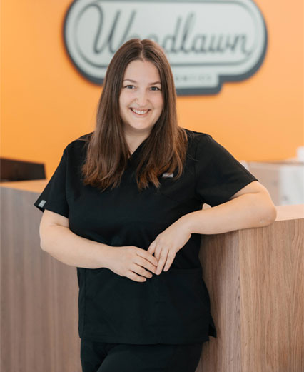 Valentyna scheduling coordinator at Woodlawn Orthodontics